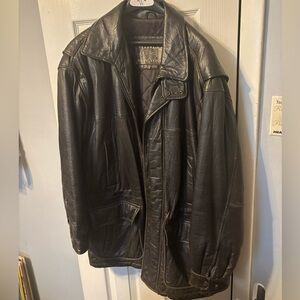 Winlit NY genuine leather coat